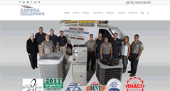 Desktop Screenshot of cphac.com